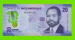 Мозамбик - 20 метикалов - 2024 (AA) - Полимер - UNC!!!