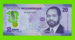 Мозамбик - 20 метикалов - 2024 (AA) - Полимер - UNC!!!