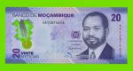 Мозамбик - 20 метикалов - 2024 (AA) - Полимер - UNC!!!