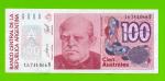 Аргентина - 100 аустралей - 1985 (D) - UNC-!!!