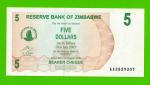 Зимбабве - 5 долларов - 2006 (AA) - UNC!!!