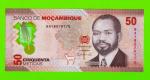Мозамбик - 50 метикалов - 2024 (BA) - Полимер - UNC!!!