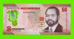 Мозамбик - 50 метикалов - 2024 (BA) - Полимер - UNC!!!
