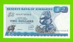 Зимбабве - 2 доллара - 1994 - UNC!!!