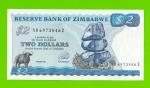 Зимбабве - 2 доллара - 1994 - UNC!!!