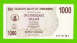 Зимбабве - 1000 долларов - 2006 (AD)