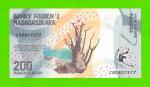 Мадагаскар - 200 ариари - 2017 - UNC!!!