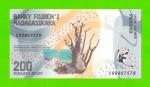 Мадагаскар - 200 ариари - 2017 - UNC!!!