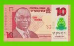 Нигерия - 10 найра - 2021 - Полимер - UNC!!!