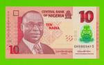 Нигерия - 10 найра - 2021 - Полимер - UNC!!!