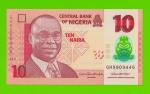 Нигерия - 10 найра - 2021 - Полимер - UNC!!!