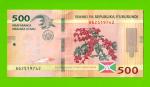 Бурунди - 500 франков - 2023 - UNC!!!