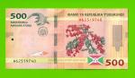 Бурунди - 500 франков - 2023 - UNC!!!
