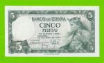 Испания - 5 песет - 1954 - UNC-!!!