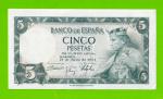 Испания - 5 песет - 1954 - aUNC!!!