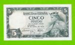 Испания - 5 песет - 1954 - aUNC!!!