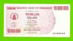 Зимбабве - 10000000 / 10 миллионов долларов - 2008 (AE)