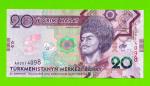 Туркменистан - 20 манат - 2020 (AA) - UNC!!!