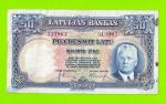 Латвия - 50 латов - 1934