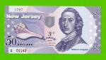 США - 50 долларов штата Нью-Джерси - 2014 (сувенирные, пластик) - UNC!!!