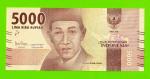 Индонезия - 5000 рупий - 2016 (2021) - UNC!!!