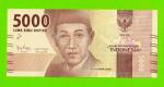 Индонезия - 5000 рупий - 2016 (2021) - UNC!!!