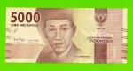 Индонезия - 5000 рупий - 2016 (2021) - UNC!!!