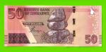 Зимбабве - 50 долларов - 2020 (AG) - UNC!!!
