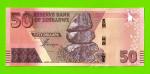 Зимбабве - 50 долларов - 2020 (AG) - UNC!!!