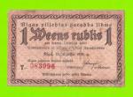 Латвия, Рига - 1 рубль - 1919