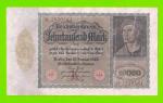Германия - 10000 марок - 1922 (тип 1) - надорвана