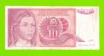 Югославия - 10 динаров - 1990 (AB)