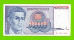 Югославия - 500000 динаров - 1993 (AA)