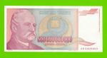 Югославия - 500000000000 / 500 миллиардов динаров - 1993 (AA) - XF+++!!!