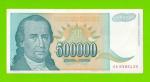 Югославия - 500000 динаров - 1993 (AA)