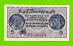 Германия - 5 марок (рейхсмарок) - 1939 (1940 - 1945) - UNC!!!