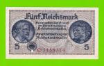 Германия - 5 марок (рейхсмарок) - 1939 (1940 - 1945) - UNC!!!