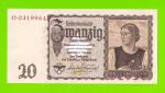 Германия - 20 марок (рейхсмарок) - 1939 - UNC!!!