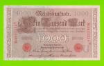 Германия - 1000 марок - 1910 - aUNC!!!