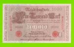 Германия - 1000 марок - 1910 - aUNC!!!