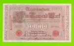 Германия - 1000 марок - 1910 - aUNC!!!