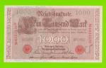Германия - 1000 марок - 1910 - aUNC!!!