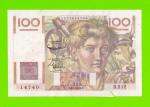 Франция - 100 франков - 1953