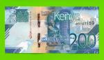 Кения - 200 шиллингов - 2019 - UNC!!!