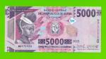 Гвинея - 5000 франков - 2022 - UNC!!!