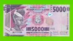 Гвинея - 5000 франков - 2022 - UNC!!!