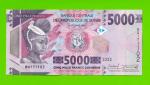 Гвинея - 5000 франков - 2022 - UNC!!!