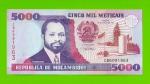 Мозамбик - 5000 метикалов - 1991 - UNC!!!