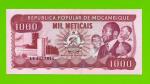 Мозамбик - 1000 метикалов - 1983 (AB) - UNC!!!