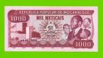 Мозамбик - 1000 метикалов - 1983 (AB) - UNC!!!